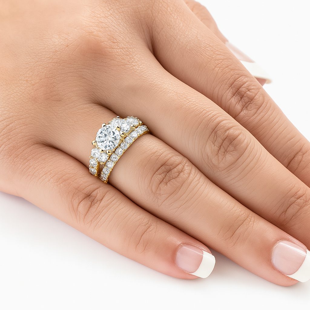 AMÈLINE “LUXÉRIA” RING DUO