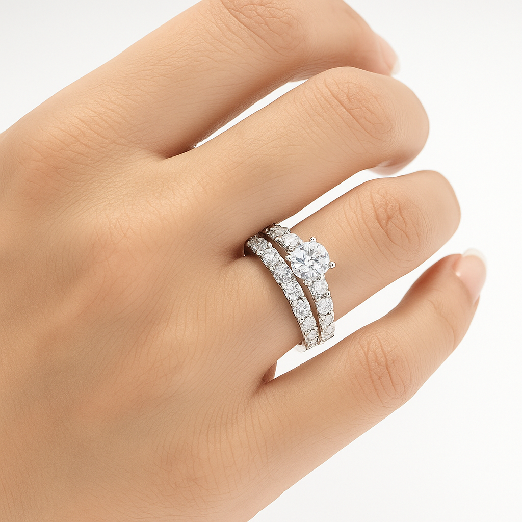 AMÈLINE “LUXÉRIA” RING DUO